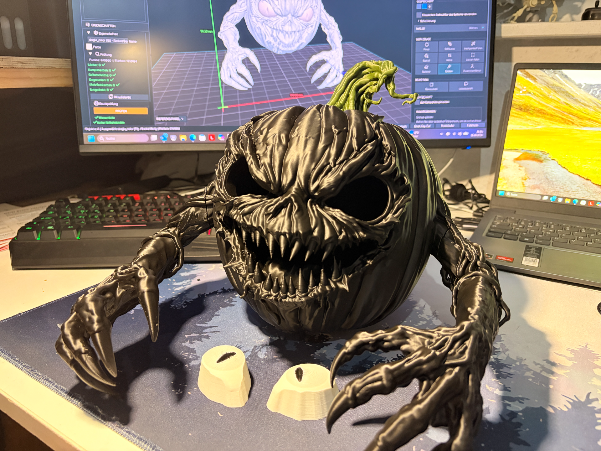 Halloween pumpkin 3D model