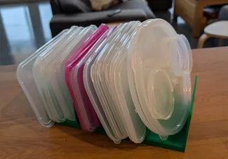 Tupperware Lid holder