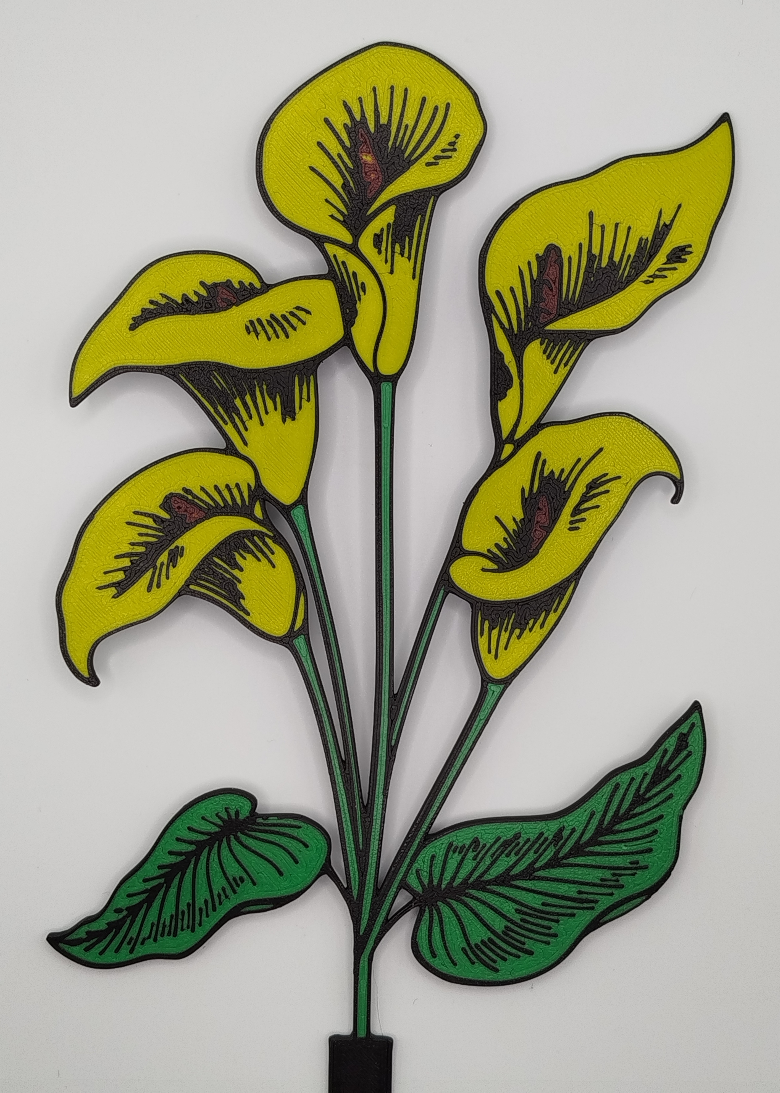 Miniatura 8 do modelo 3D Lilien im Topf