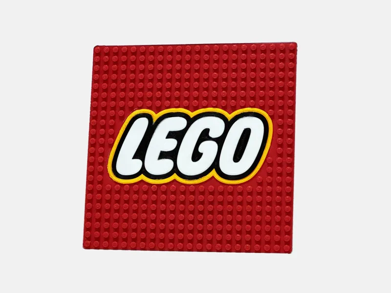 Brick Base Plate with Logo (22x22)