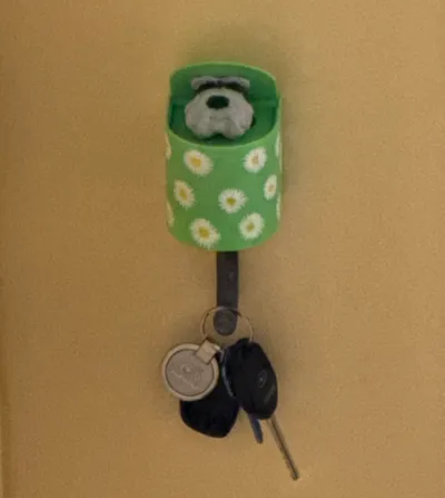 Schnauzer Pop up Key hanger