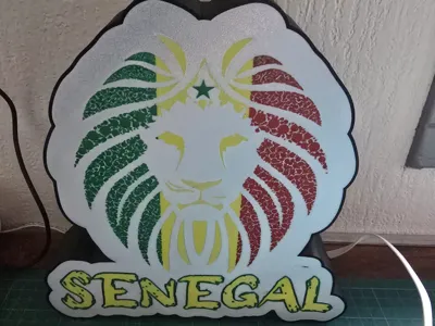 Senegal Lamp