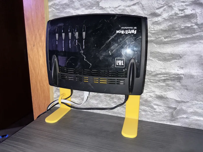 FRITZ!Box 7520 Vertical Stand with Cable Guide