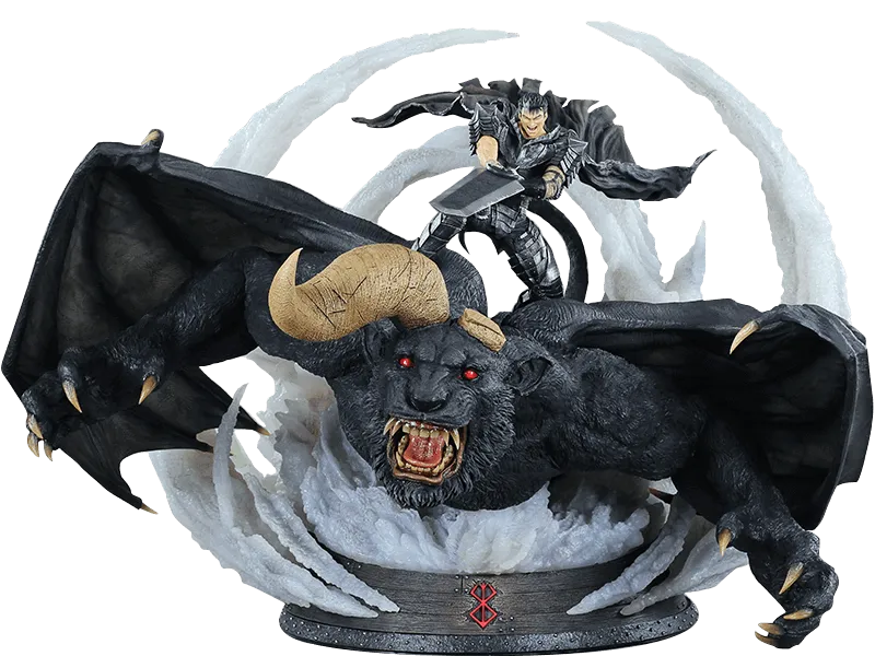 Guts et Zodd — figurine Berserk