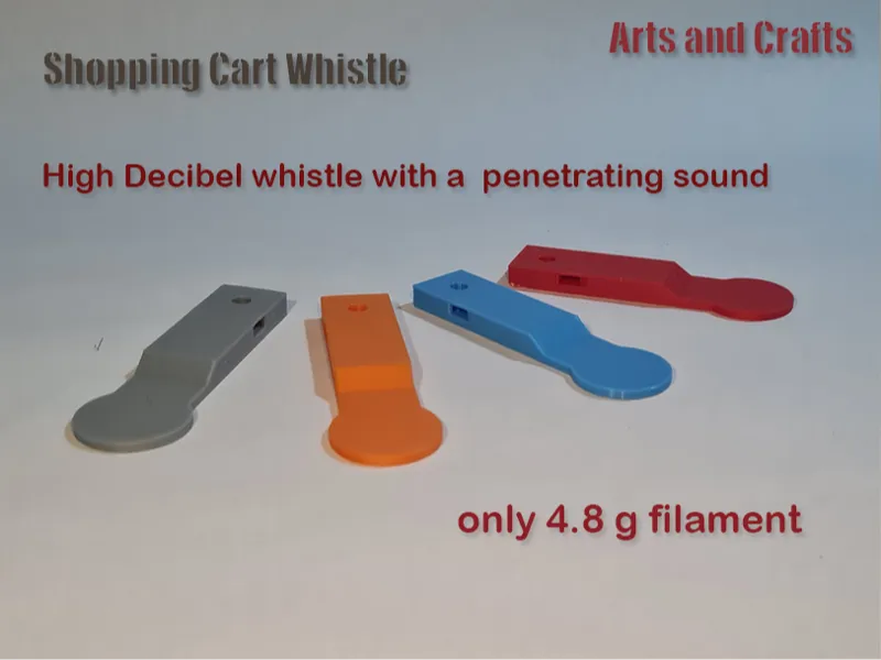 Shopping Card Whistle