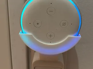 Alexa echo dot Holder Power outlet
