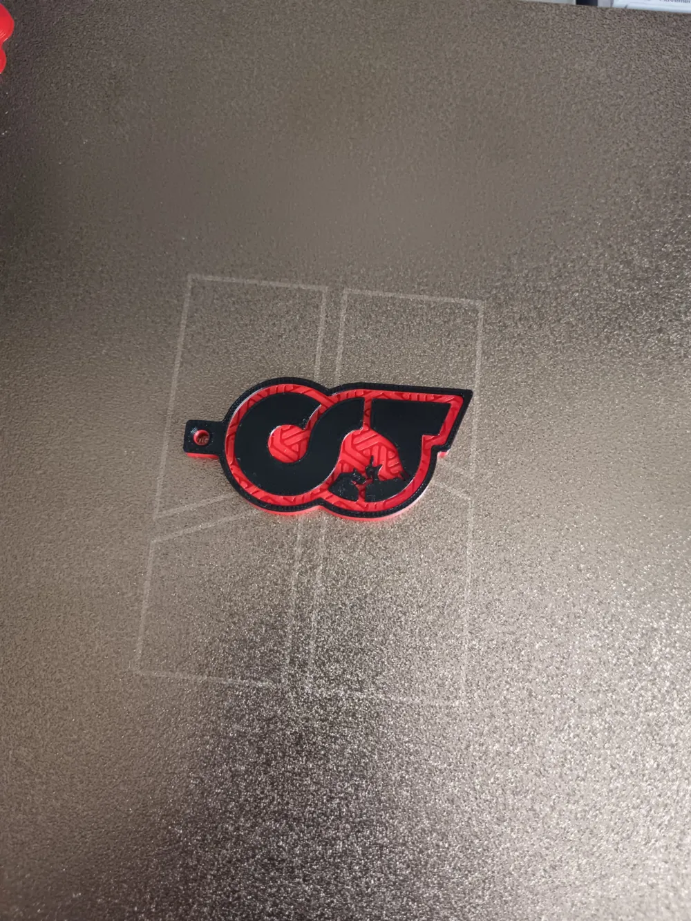 Alpha Tauri Logo Keyring - Free 3D Print Model - MakerWorld