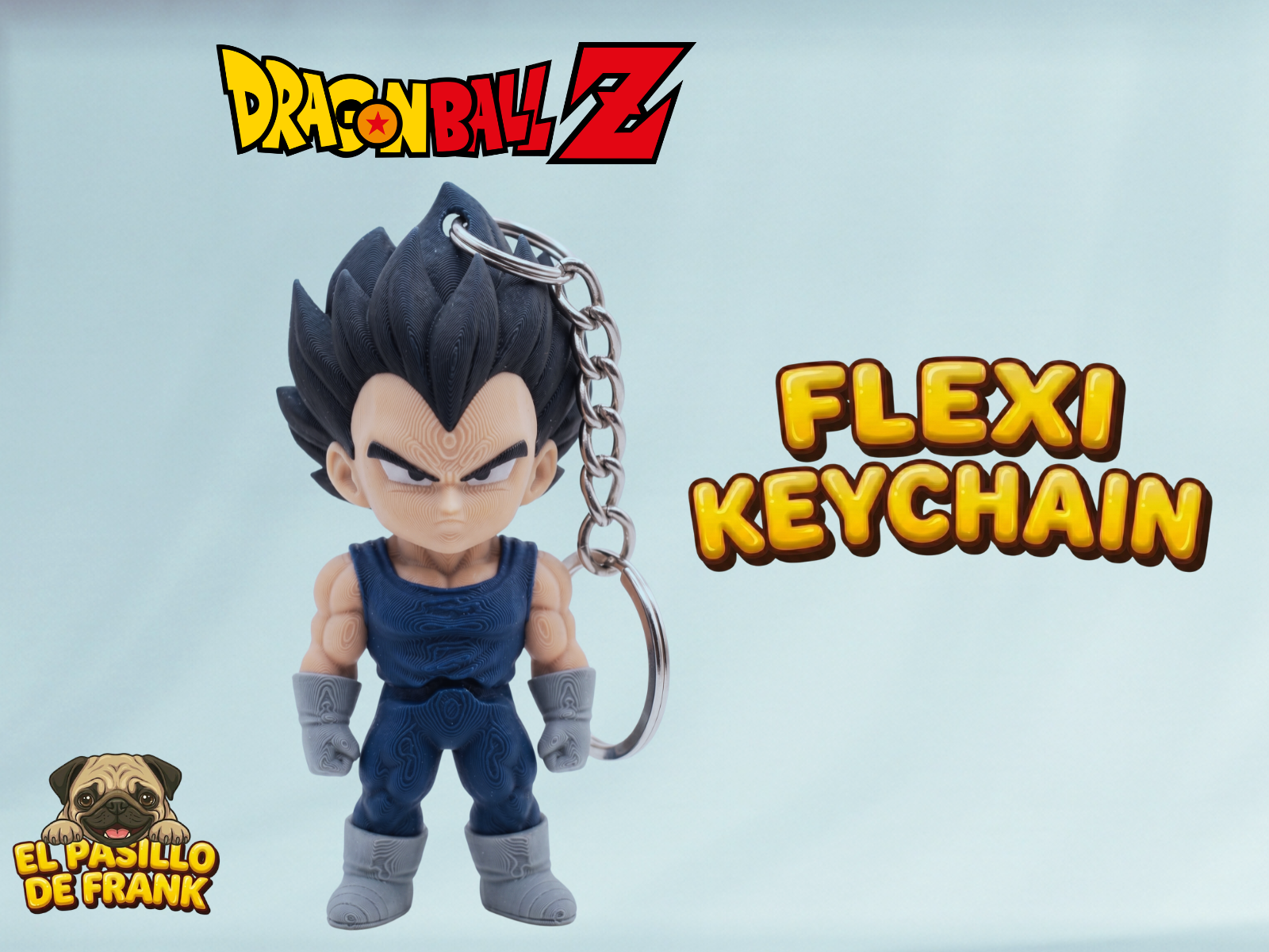 Vegeta Flexi-Keychain 