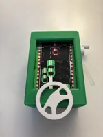 Round Steering Wheel 7 minutes! PLA
