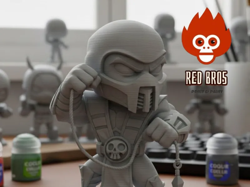 ¡Venganza en miniatura! – Scorpion Chibi