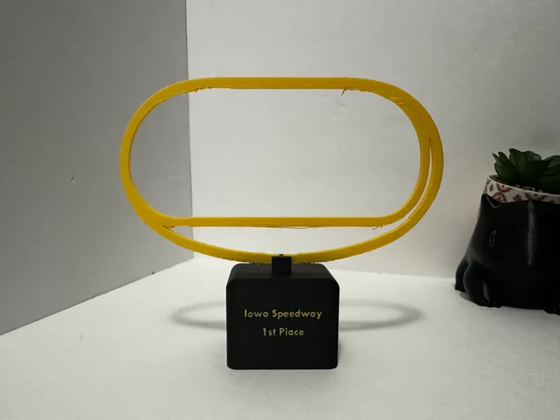 Racing Trophy - Iowa Speedway (Oval)