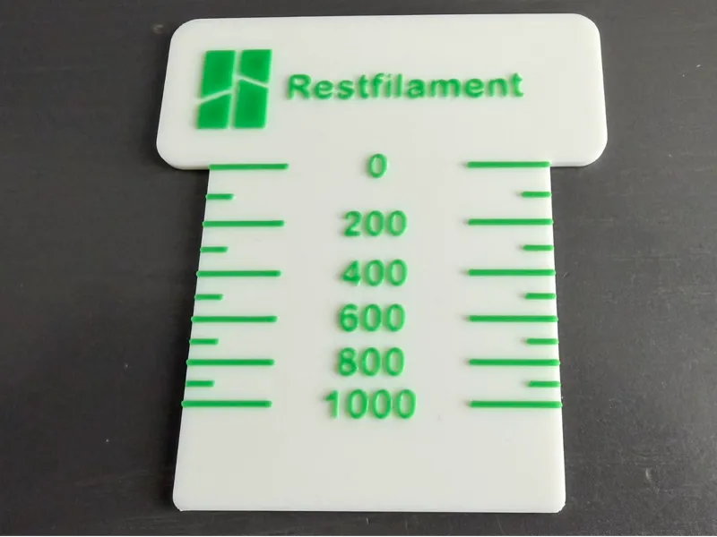 BambuLab - Restfilament messen