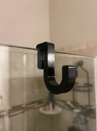 Porte-serviette pour porte de douche — photo 1