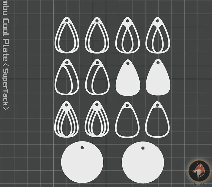 Boucles d’oreilles "Larmes" view 2