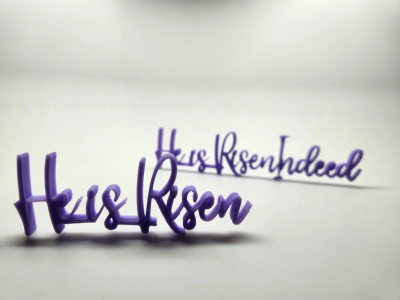 Easter Sign - He is Risen - He is Risen Indeed