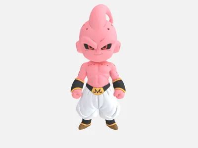 Kid Buu chibi style