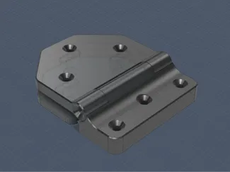 Strong Hinge for IKEA SKADIS