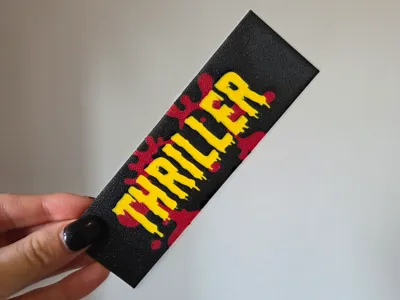 Thriller Genre Bookmark of the Month - January