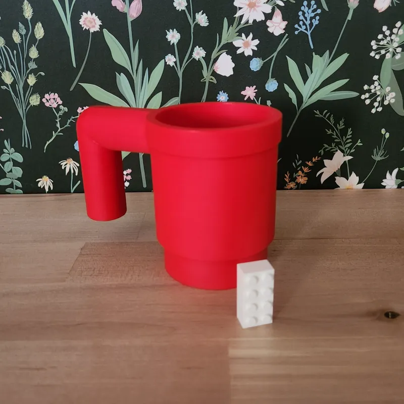 Life sized Brick cup can holder