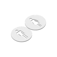Pancarte de toilettes — photo 3