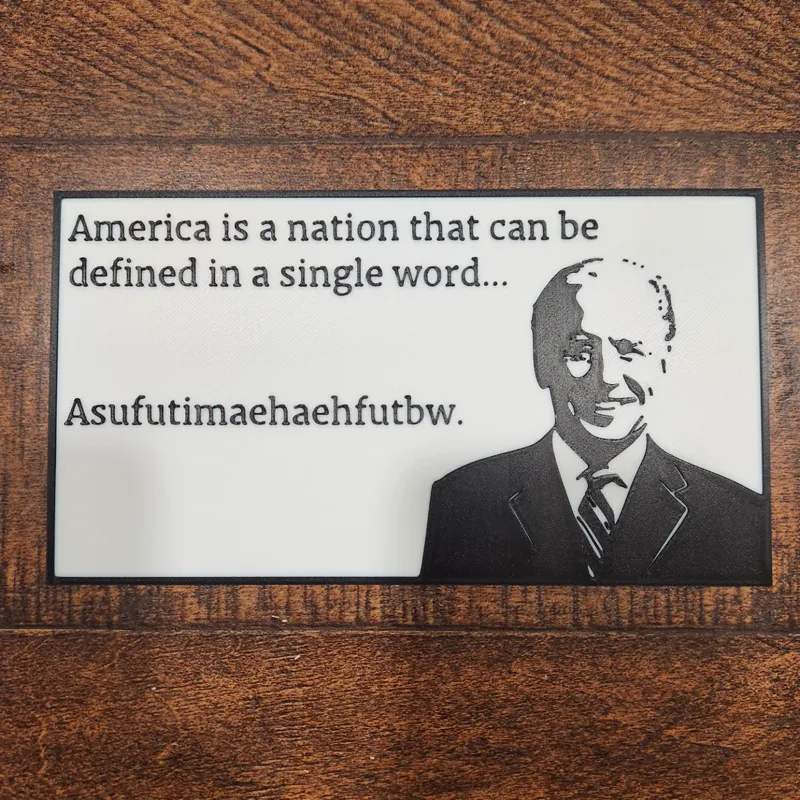Joe Biden America Sign