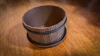 Whiskey Barrel Planter
