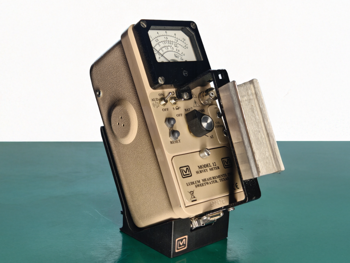 Holder for LUDLUM Survey Meters