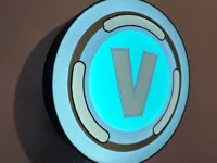 V buck led lamp fortnite