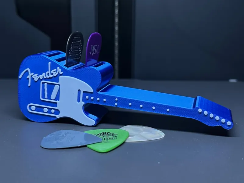 Halter für Gitarrenplektrum - Fender Telecaster