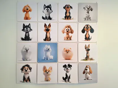 Modular wall art - design your own picture frame