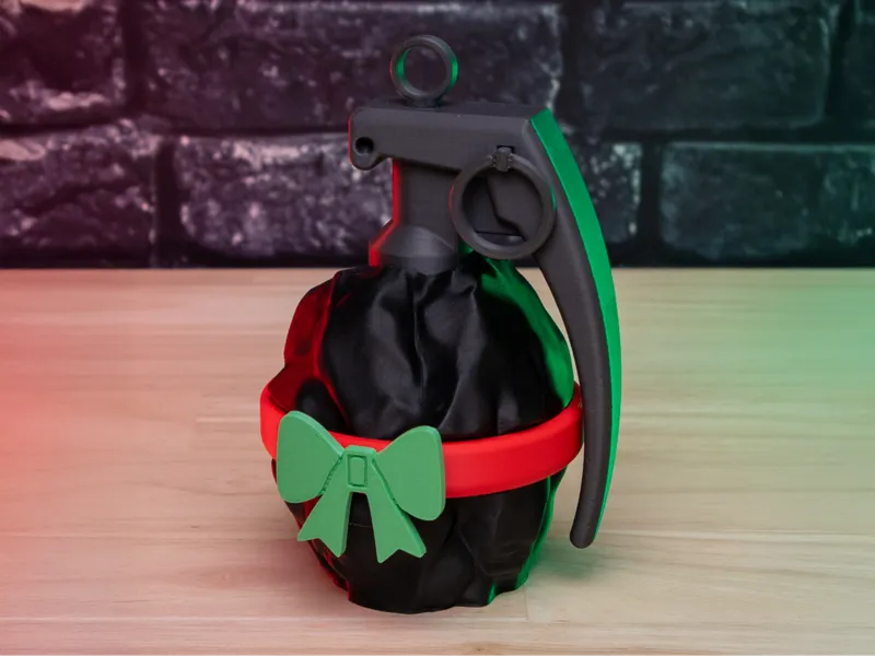 Coal Grenade (No Supports, No AMS, No Glue)