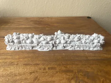 Escenografía en miniatura: Tabletop Terrain - Hedge Wall — vista de referencia 3
