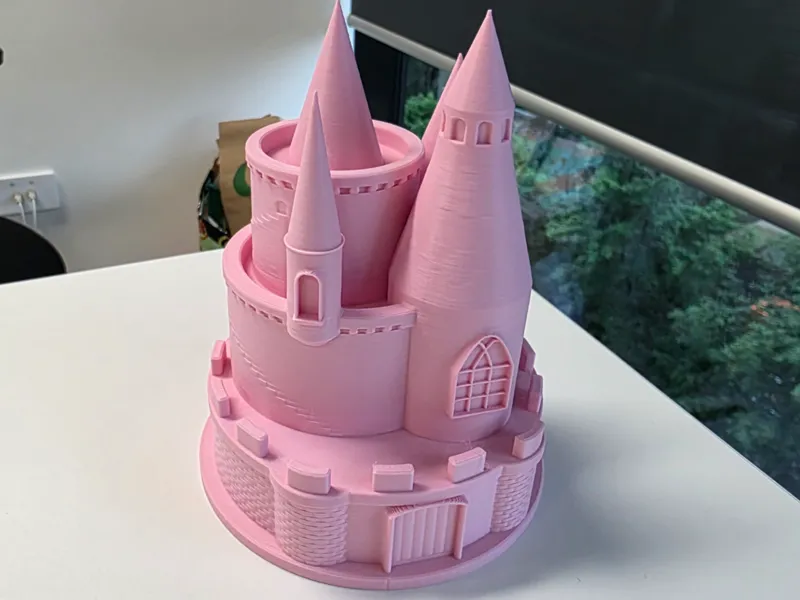 Princess Castle Cake Topper
