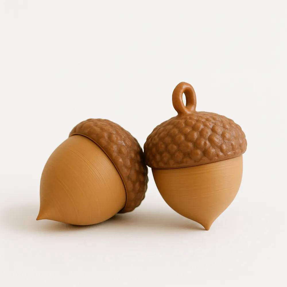 Acorn Ornament - Free 3D Print Model - MakerWorld