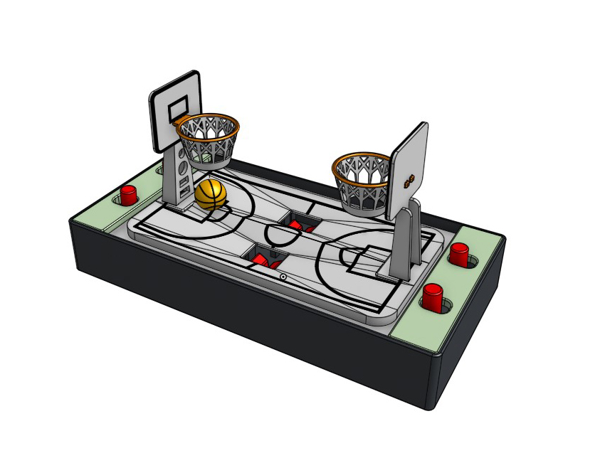 ARCADE BASKETBALL SINGLE OR DUAL PLAYER