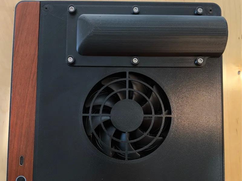 Jonsbo NV10 Mini ITX Case Noctua Airflow cooling