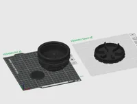A1 mini - 2 Plates Set (Split for Small Bed)