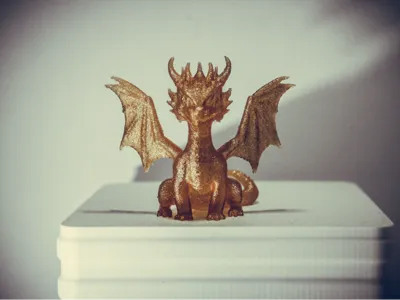 Fuzzy Baby Dragon