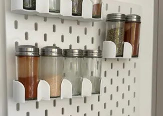 Ikea Peg Board - Spice Rack