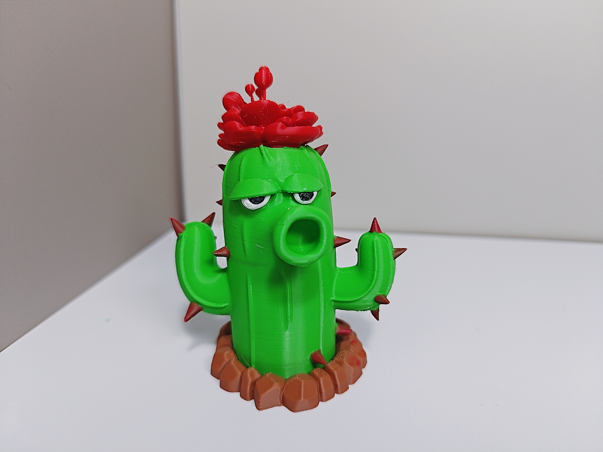 Miniatura 2 do modelo 3D 植物大战僵尸_仙人掌