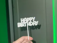 Pique décoratif Joyeux Anniversaire — photo 2