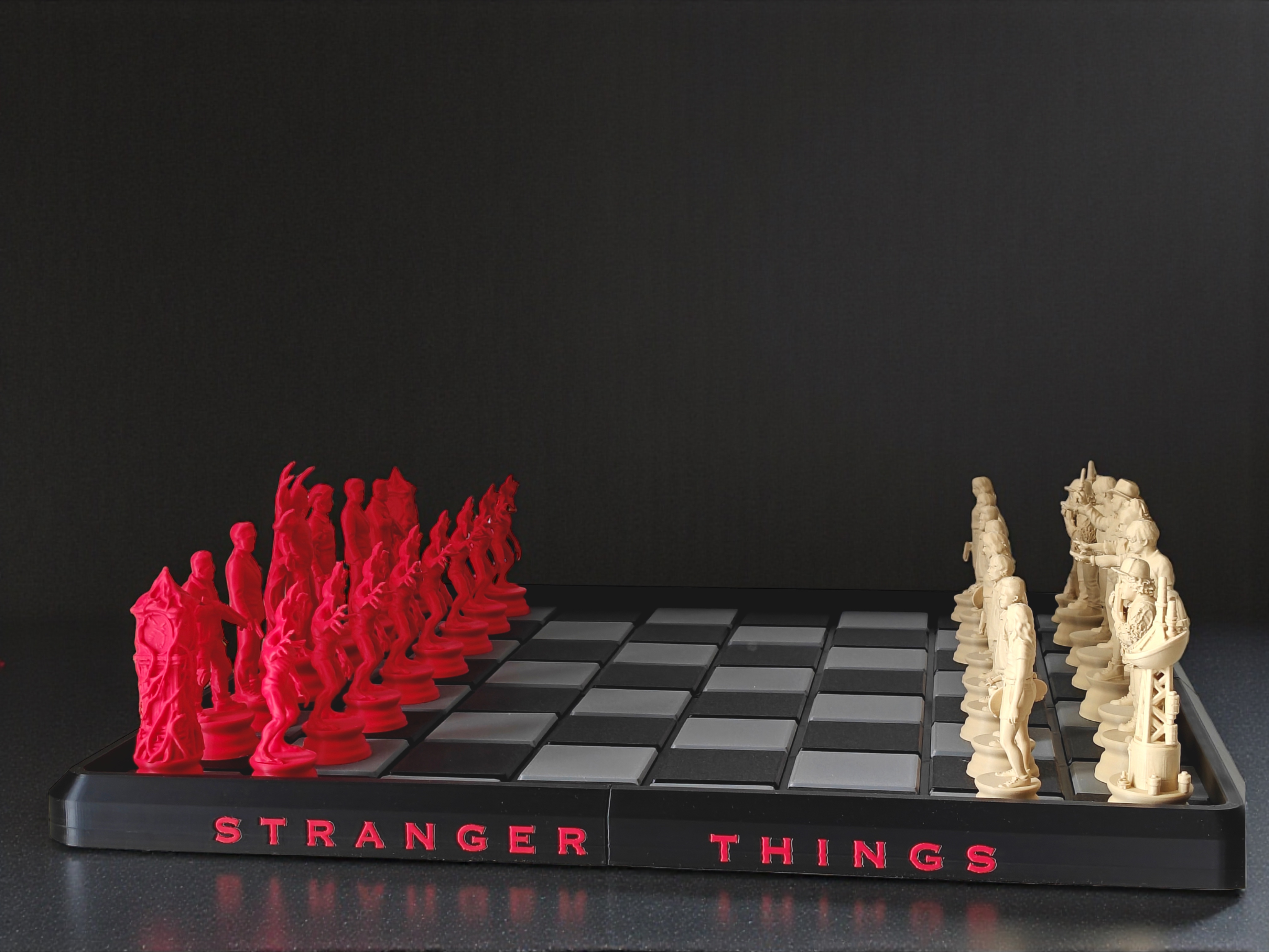Miniatura 4 do modelo 3D Stranger Things – Complete Chess Set