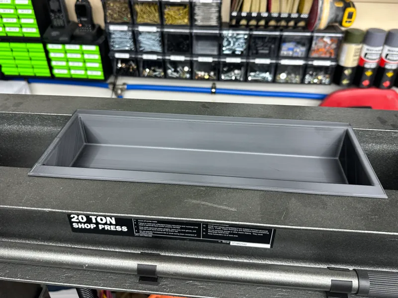 Harbor Freight 20-ton Shop Press Tray