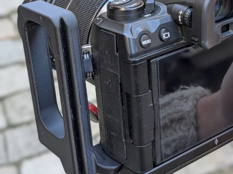 RRS compatible L-Bracket/L-Frame for Olympus OM 1