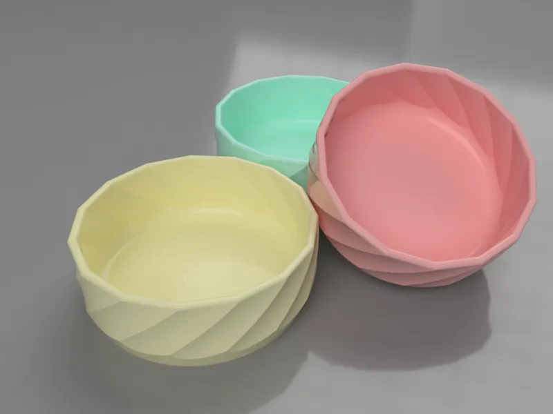 Facet Bowl – Minimalist Design Bowl