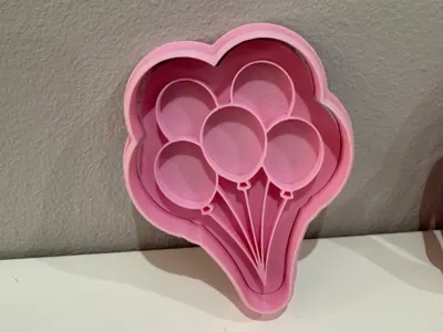 Balloon Bouquet Cookie Cutter