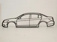 Silhouette murale Honda Accord 8e génération — photo 3