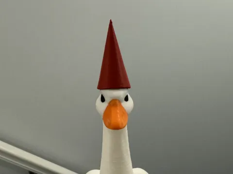 Modelo para impresión 3D: Wirt hat for desk goose — referencia de MakerWorld