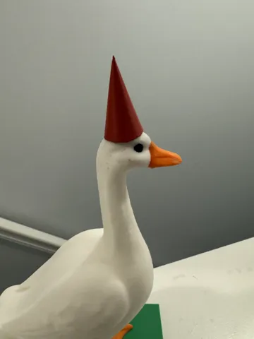Modelo para impresión 3D: Wirt hat for desk goose — vista de referencia 2