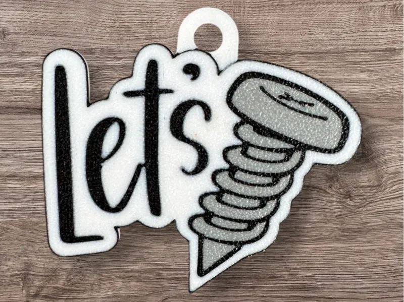 A very blunt keychain